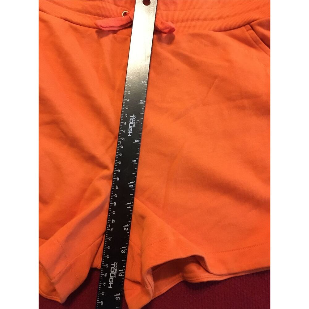 Ralph Lauren orange Cotton shorts size Lg - 2 pockets - Picture 8 of 9